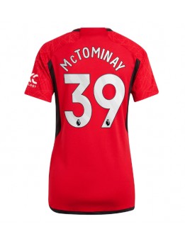 Ženski Nogometna dresi replika Manchester United Scott McTominay #39 Domači 2023-24 Kratek rokav